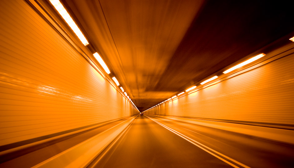 Mountain Tunnel - Pennsylvania, USA, travel, tunnel
