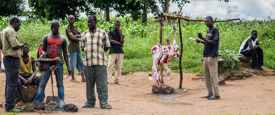 Fresh Goat - Africa, Lilongwe, Malawi, goat, market, travel