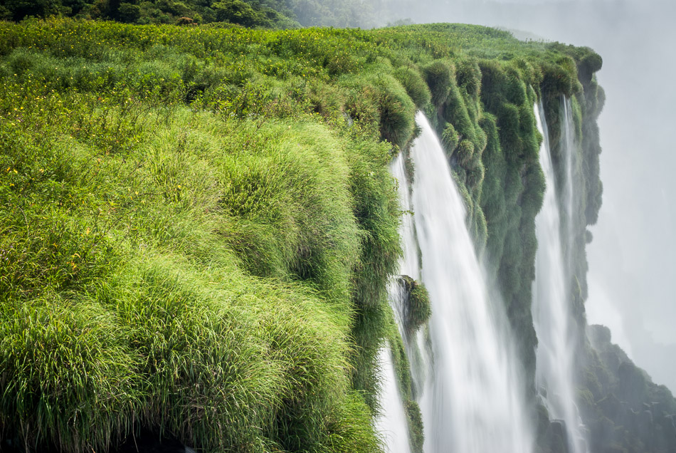 Green Falls - Argentina, Iguazu Falls, South America, Waterfall, travel