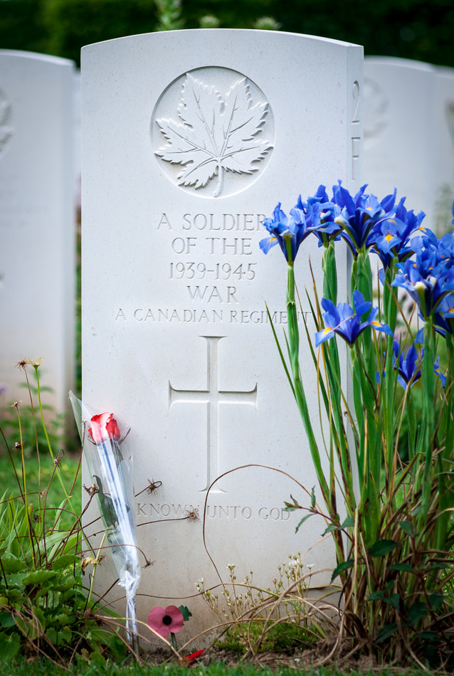 Unknown - Beny-sur-Mer, Canada, Cemetery, Europe, France, Normandy, WWII, travel