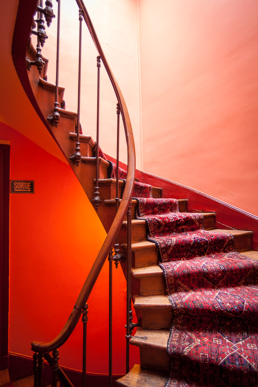 Winding - Europe, France, Hotel, Paris, stairs, travel, staircase