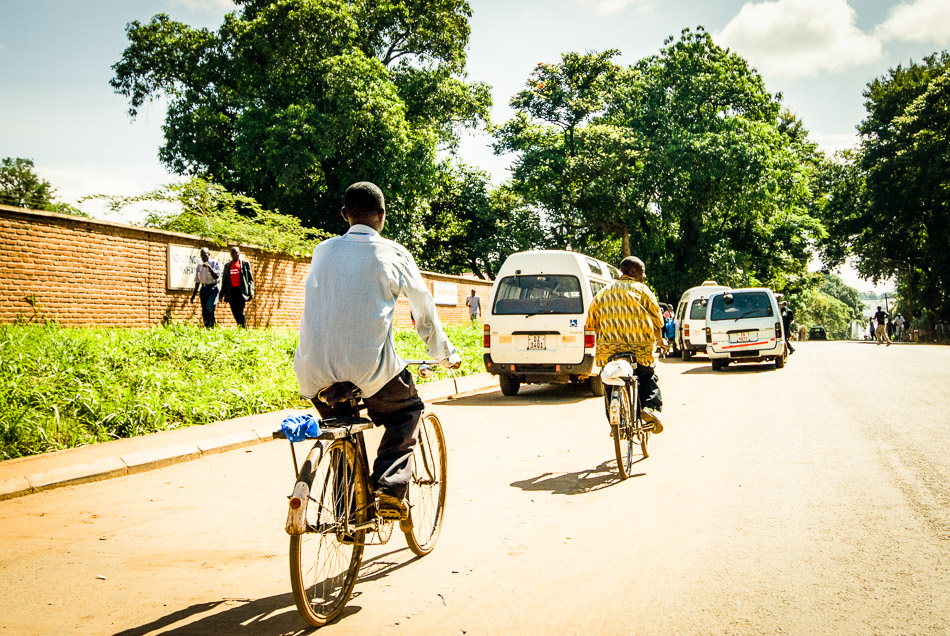 Sunday Traffic - Africa, Bicycle, Lilongwe, Malawi, Transport, street, travel