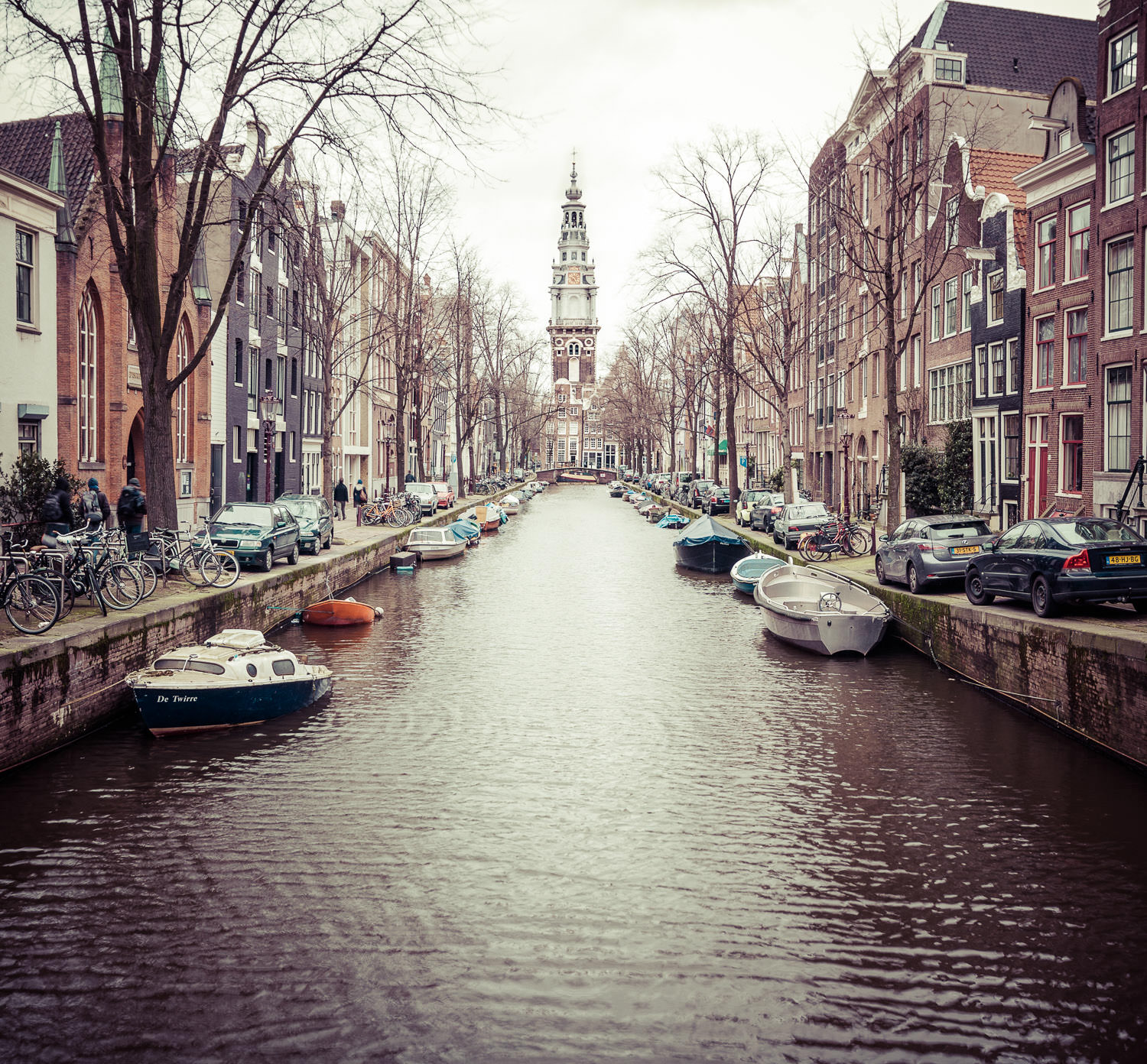 Morning Canal - Amsterdam, Boat, Europe, Holland, Netherlands, Transport, canal, panorama, street, travel, water