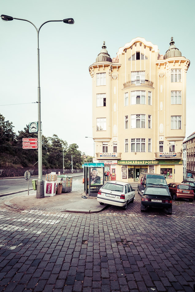 Shop Parking - Car, Czech Republic, Europe, Prague, Transport, street, travel