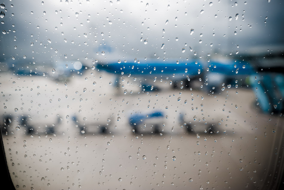 Droplets - AMS, Airplane, Airport, Amsterdam, Europe, Holland, Netherlands, Terminal, Transport, travel