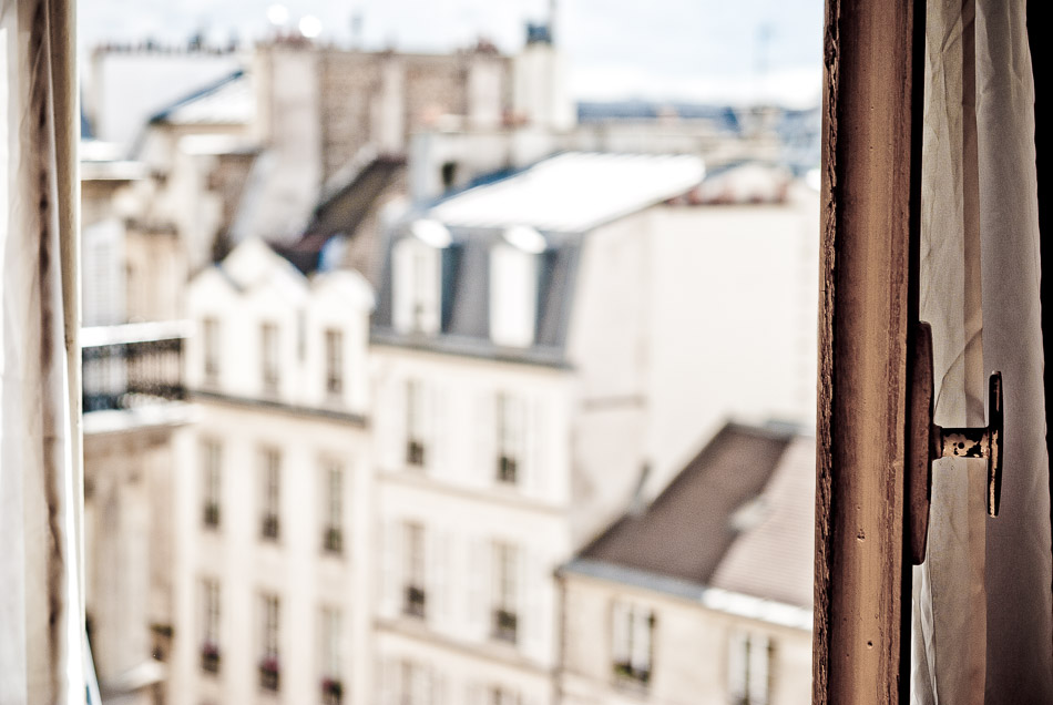 Summer View - Europe, France, Paris, rooftop, street, travel