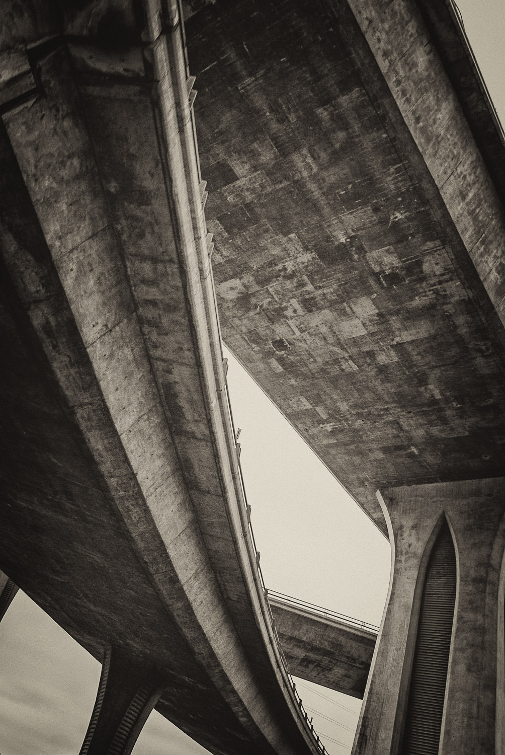 Below Concrete - Freeway, Transport, concrete, road
