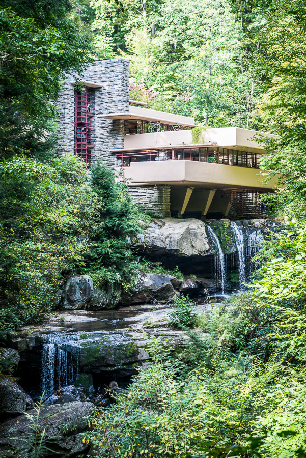 Fallingwater - Fallingwater, Frank Lloyd Wright, Pennsylvania, architecture, water, waterfall