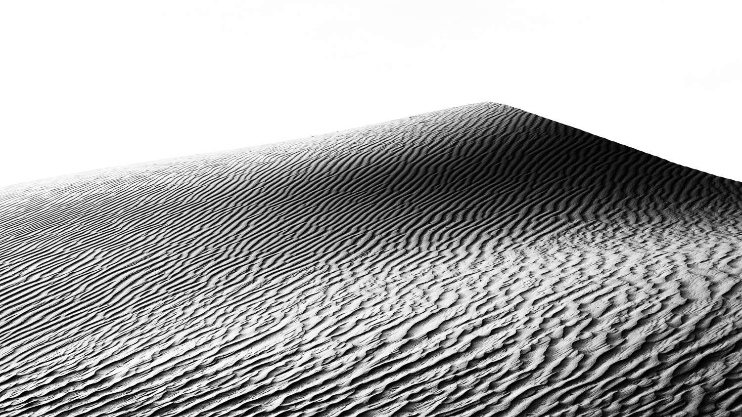 Dark Sands - Asia, Mongolia, desert, dune, sand, travel