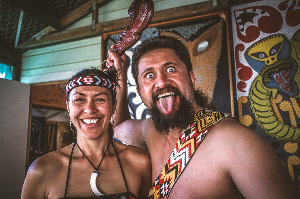 Performers - Te Whakarewarewa Village, Rotorua, New Zealand