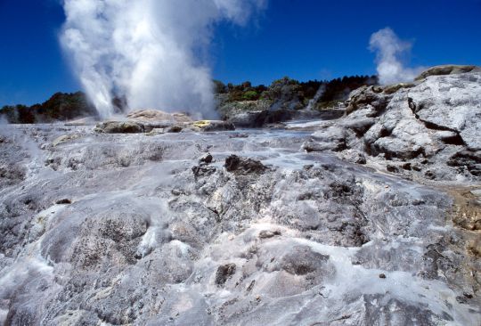 Te Whakarewarewa Village, Rotorua, New Zealand