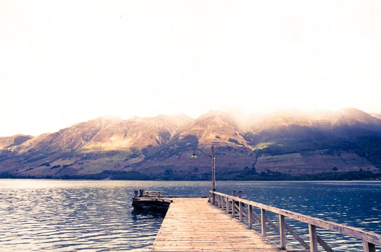 Cloudy Lake - New Zealand