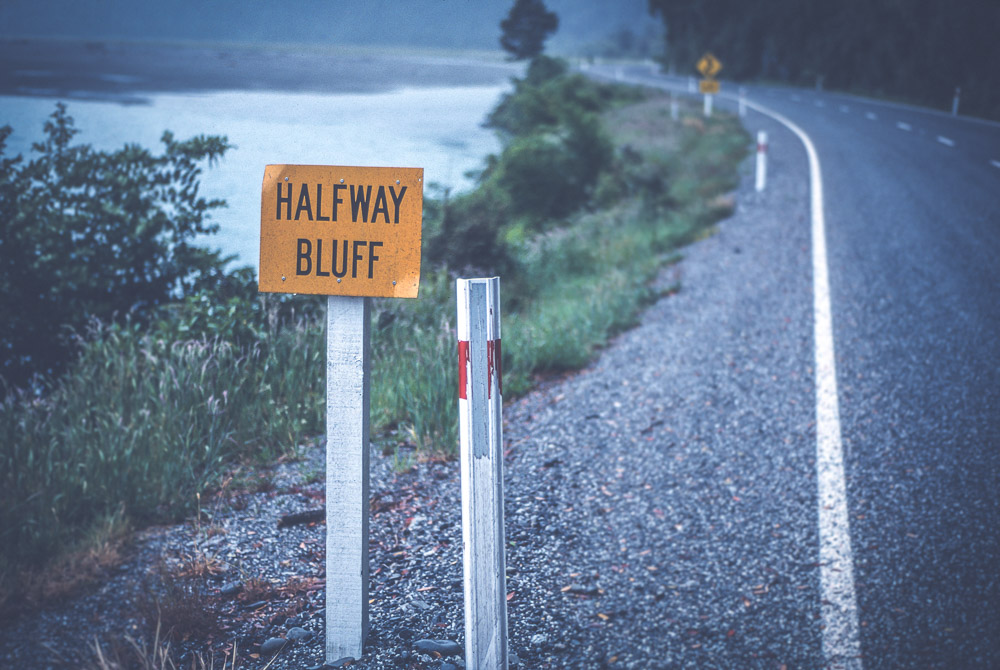 Halfway Bluff - Near Haast, New Zealand