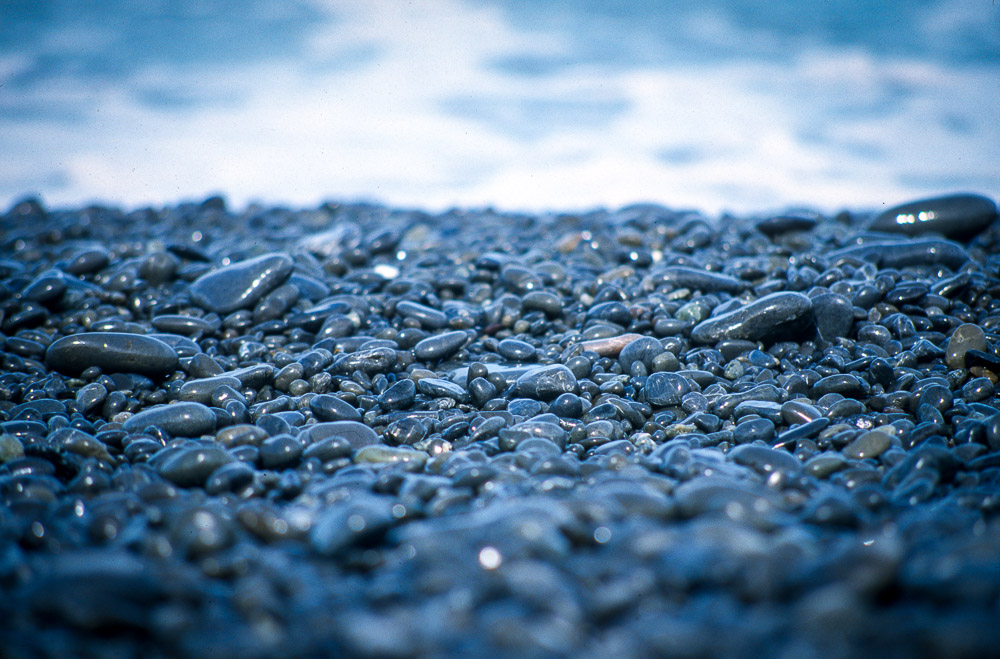 Surf and Pebbles - Kaikoura, New Zealand