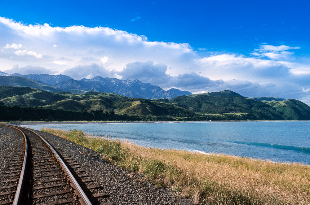 Coastal Train - Kaikoura, New Zealand