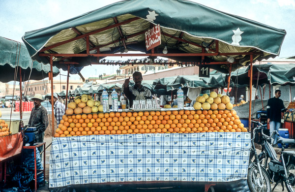 Orange Juice Please - Marrakech, Morocco