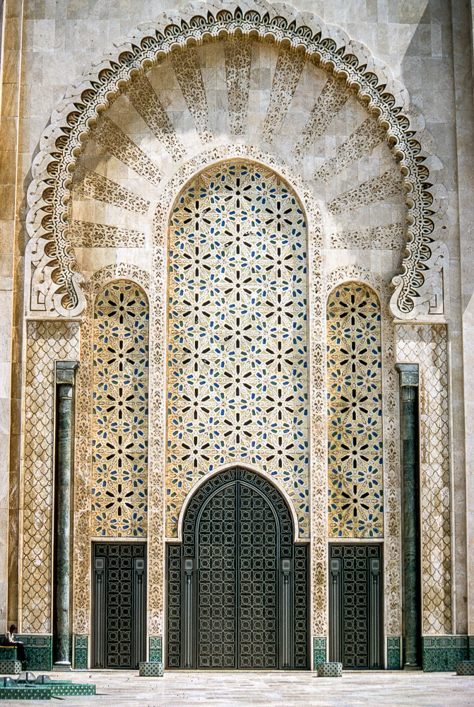 Doors - Hassan II Mosque, Casablanca, Morocco
