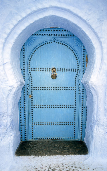 Blue Door - Chefchaouen, Morocco