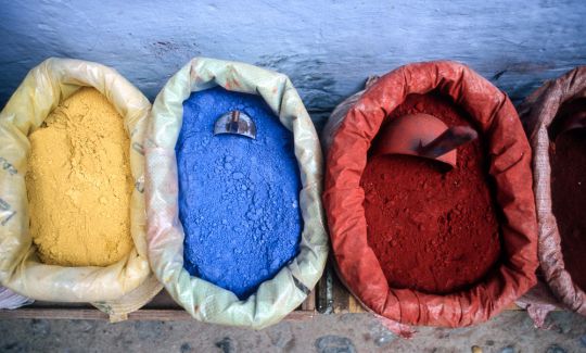 Paints - Chefchaouen, Morocco