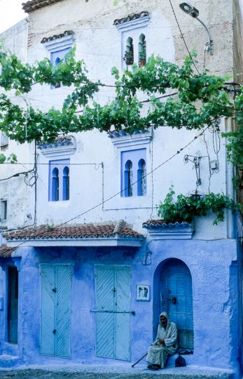 Street - Chefchaouen, Morocco