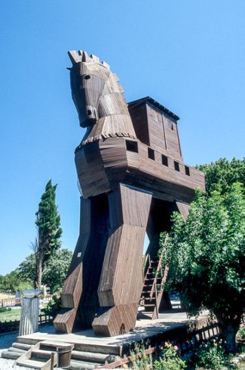 A Horse, Of Course - Troy, Turkey