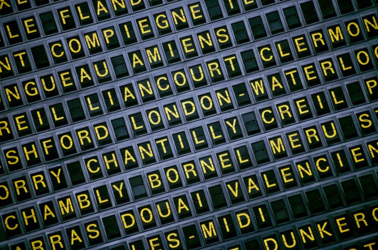 Departures - Gare Du Nord, Paris, France