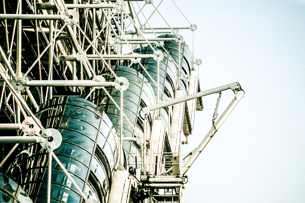 Escalator - Centre Pompidou, Paris, France