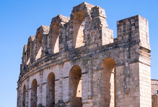 Facade - El Jem, Tunisia