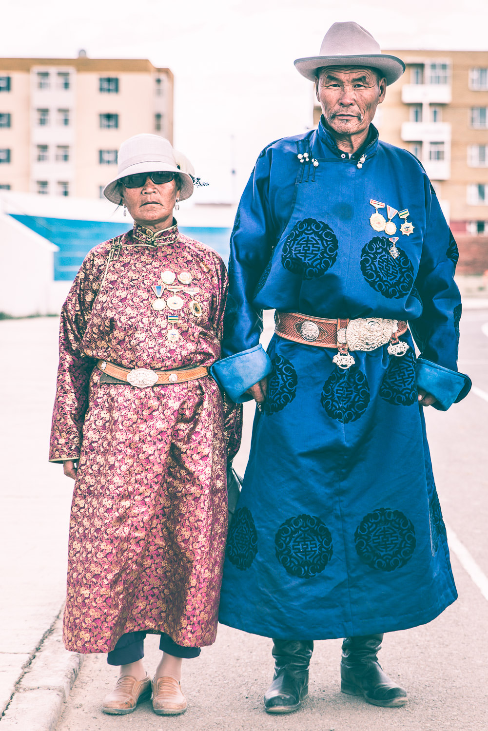 Naadam - Asia, Family, Gobi, Gobi Desert, Mongolia, Naadam, celebration, couple, desert, festival, portrait, travel