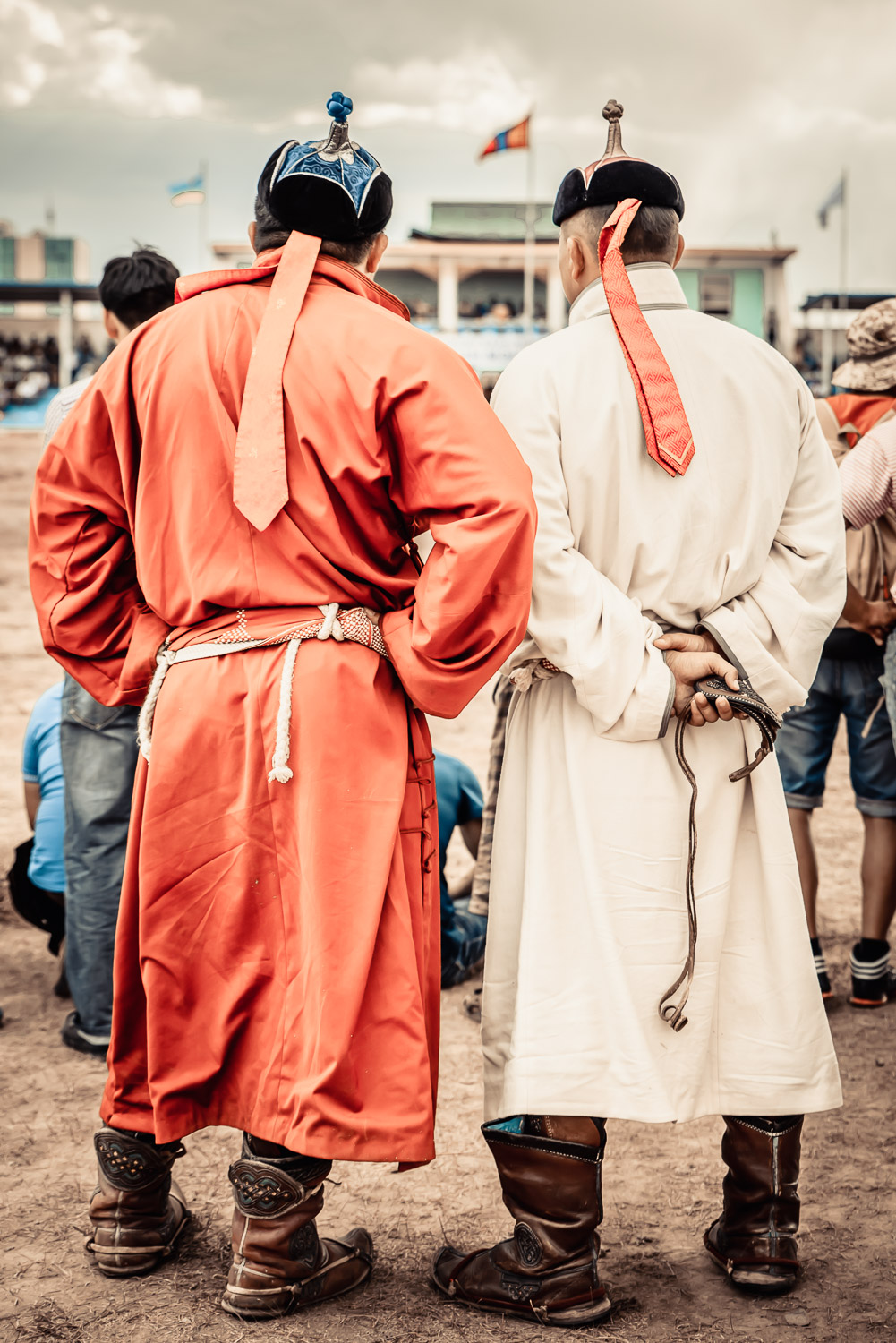 Between Matches - Dalanzadgad, Mongolia, wrestling