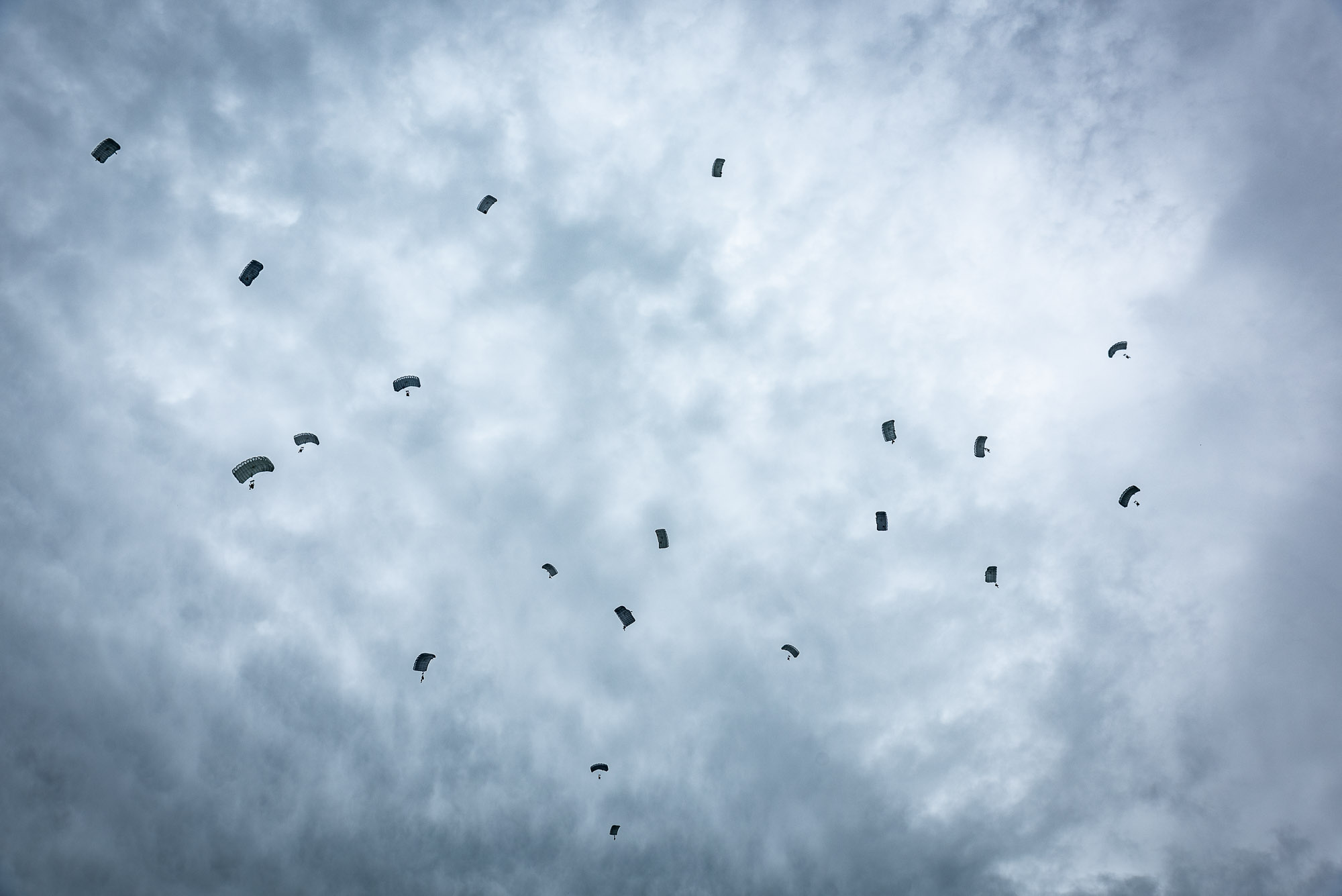 20 Good Chutes - La Fière, Normandy, France - USAF, parachute, CCT, Combat Controller Team, special forces